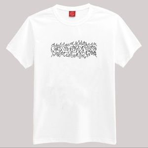 CLOUT "FLAMES" T-SHIRT